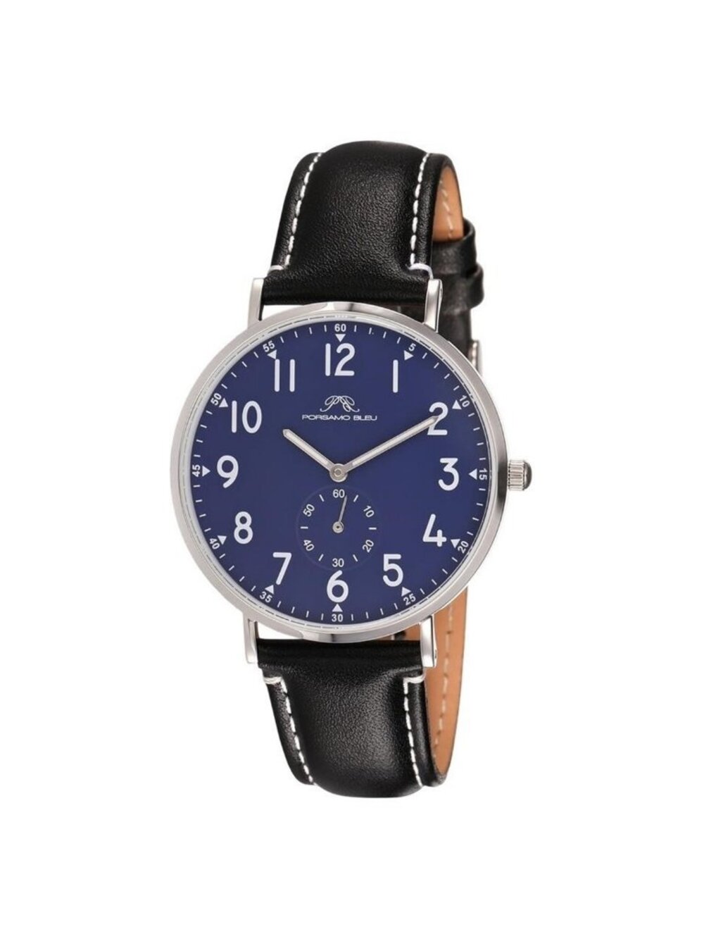 NWT Porsamo Bleu Rowan Quartz Blue Dial Men's Watch